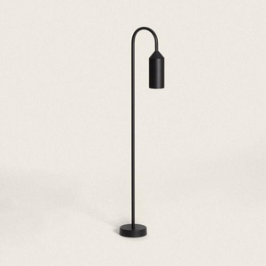Bodenstehleuchte Außen Aluminium 80cm Boukali Schwarz