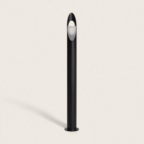 Bodenstehleuchte Außen Aluminium 80cm Oblong Schwarz