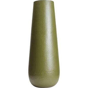 Bodenvase BEST Lugo Vasen Gr. H: 100 cm Ø 37 cm, grün (waldgrün) Blumenvasen