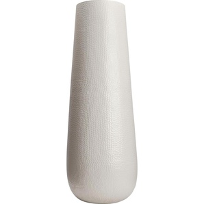 Bodenvase BEST Lugo Vasen Gr. H: 120 cm Ø 42 cm, beige (sandfarben) Blumenvasen ØxH: 42x120 cm