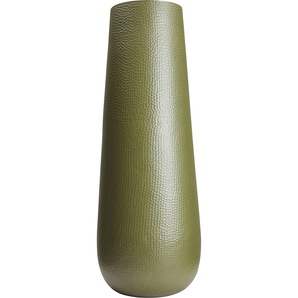 Bodenvase BEST Lugo Vasen Gr. H: 120 cm Ø 42 cm, grün (waldgrün) Blumenvasen