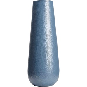 Bodenvase BEST Lugo Vasen Gr. H: 80 cm Ø 30 cm, blau (navyblau) Blumenvasen ØxH: 30x80 cm