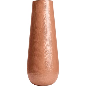 Bodenvase BEST Lugo Vasen Gr. H: 80 cm Ø 30 cm, orange (terra coral) Blumenvasen ØxH: 30x80 cm