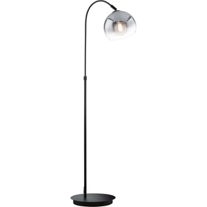 Bogenlampe FISCHER & HONSEL Amos Lampen braun (sand schwarz) Bogenlampen