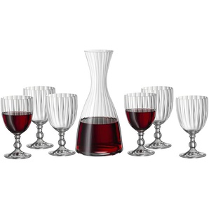 BOHEMIA Wein-Set 7-teilig | Kristallglas | 41,5 cm | 28 cm |