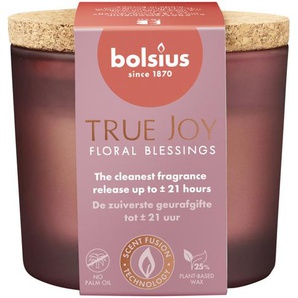 Bolsius Duftkerze True Joy Floral Blessings 8 cm im Glas mit Korkdeckel GFM112b339c0