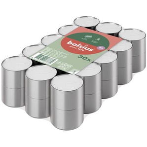 Bolsius Teelichter weiß 8h 30er Pack GLO660201220