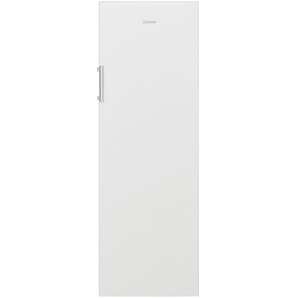 Bomann Gefrierschrank , Weiß , Metall , 5 Schubladen , 55.9x169.1x61.4 cm , elektronische Temperaturregelung, Warneinrichtung bei geöffneter Tür, Eiswürfelschale, höhenverstellbare Füße, Türanschlag wechselbar , Küchen, Küchenelektrogeräte, Kühl- &