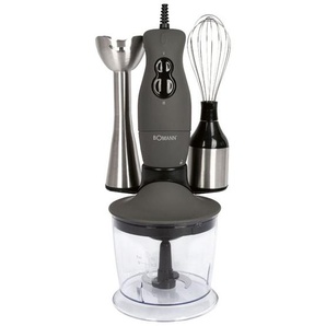 Bomann Stabmixer-Set 3in1 SMS 6055 CB edelstahl/titan