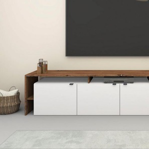 borchardt Möbel TV-Schrank Sophia Breite 220 cm, mit Überbau