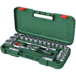 BOSCH 1/2 Ratschen-Set, 1600A02Z9F, 25-teilig