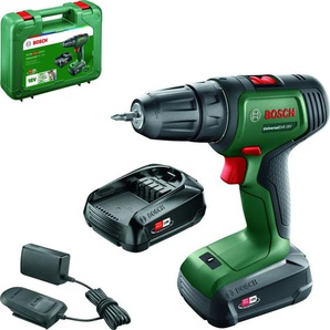 Bosch Akku-Bohrschrauber UniversalDrill 18 V mit 2 Akkus & Ladegerät GLO761101691