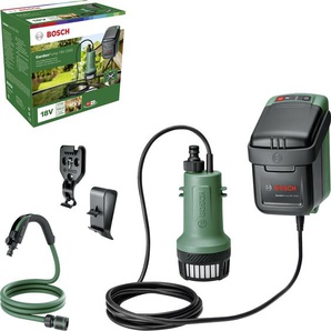Bosch Akku-Regenfasspumpe GardenPump 18V-2000 GLO687500506