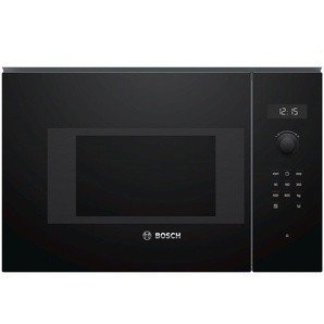 Bosch BFL524MB0 Einbau-Mikrowelle Vulkan schwarz