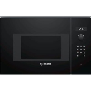 Bosch BFL524MB0 Einbau-Mikrowellengerät Vulkan Schwarz