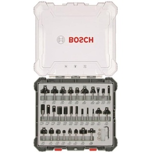 Bosch Bosc Frsersatz 30 pcs Mixed 6mm shank 260701747