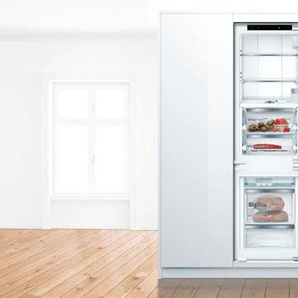 E (A bis G) BOSCH Einbaukühlgefrierkombination KIF86PFE0 Kühlschränke Gr. Rechtsanschlag, weiß Einbaukühlgefrierkombinationen