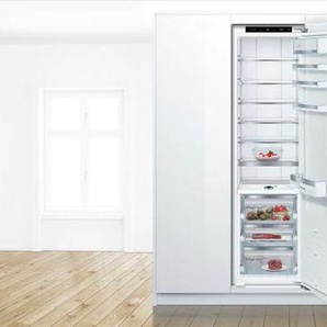 E (A bis G) BOSCH Einbaukühlschrank KIF81PFE0 Kühlschränke Gr. Rechtsanschlag, weiß Einbaukühlschränke ohne Gefrierfach