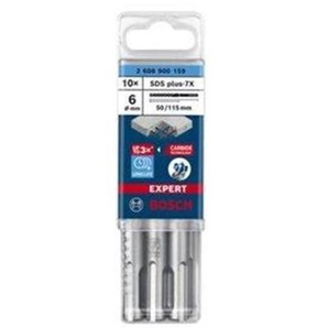 Bosch HAMMERBOR PLUS-7X 6X115MM 10 STK