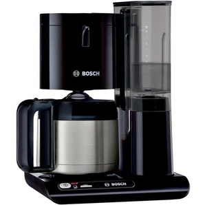 Bosch - Haushalt TKA8A053 Kaffeemaschine Schwarz, Edelstahl Fassungsvermögen Tassen=8 Isolierkanne