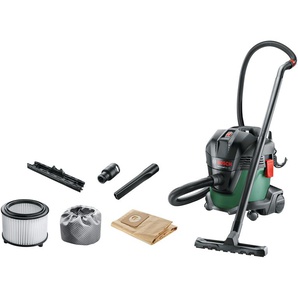 BOSCH HOME & GARDEN Nass-Trocken-Sauger UniversalVac 15 grün (grün, schwarz) Nass-Trockensauger