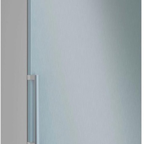 D (A bis G) BOSCH Kühl-/Gefrierkombination Kühlschränke silberfarben (edelstahl optik) Kühl-Gefrierkombinationen