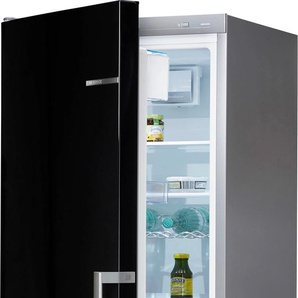 E (A bis G) BOSCH Kühlschrank KSV36VBEP Kühlschränke Gr. Linksanschlag, schwarz Kühlschränke ohne Gefrierfach