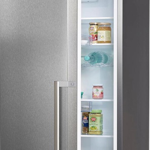 E (A bis G) BOSCH Kühlschrank KSV36VXEP Kühlschränke Gr. Linksanschlag, schwarz (schwarzes edelstahl) Kühlschränke ohne Gefrierfach