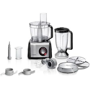 Bosch MC812M814 Foodprocessor MultiTalent 8 schwarz / Edelstahl