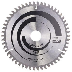 Bosch Multi Material circular saw blade - for wood plastic aluminium non-ferrous metal epoxy abrasive materials