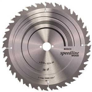 Bosch RUNDSAVKLSTATLWZ 315X32X30 MM 28 TDR
