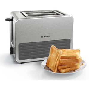 BOSCH Toaster TAT7S25 grau 2-Scheiben-Toaster