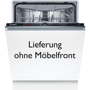 BOSCH vollintegrierbarer Geschirrspüler SMV2HVX02E, D (A-G), silber (weiß), B:59,8cm H:81,5cm T:55cm, Geschirrspüler, Infolicht auf dem Boden & Flexibilität dank VarioSchublade, Topseller