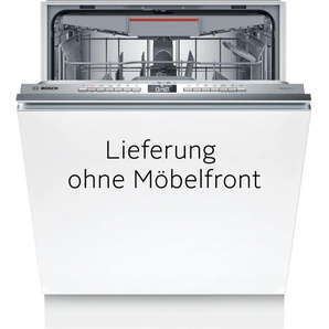 BOSCH vollintegrierbarer Geschirrspüler SMV4EVX08E, B (A-G), silber (weiß), B:59,8cm H:81,5cm T:55cm, Geschirrspüler, Topseller