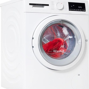 E (A bis G) BOSCH Waschtrockner WNA134V0 weiß Waschtrockner