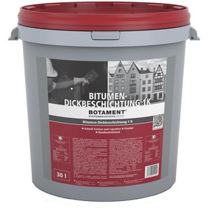Botament Bitumen-Dickbeschichtung 1K Bitumen-Dickbeschichtung 30 L
