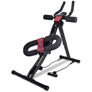 Ab Trainer Pro 2.0 - Crunch-Fitnessbank für hohe Bauchmuskeln, vordere und seitliche Bauchmuskeln mit elastischen Bändern für Brustmuskeln und Bizeps