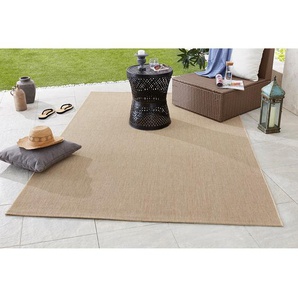 In-/Outdoor-Teppich Match Beige/Beige Webstoff 200 x 290 cm