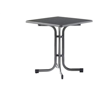 Sieger Boulevard-Klapptisch  Mecalit ¦ grau ¦ Maße (cm): B: 70 H: 72