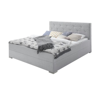 Boxbett - grau - Materialmix - 191 cm - 110 cm - cm 218,0 | Möbel Kraft