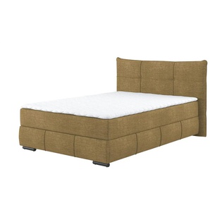 Boxbett mit Stauraum  Margam ¦ gelb ¦ Maße (cm): B: 165 H: 109