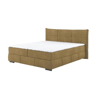 Boxbett mit Stauraum  Margam ¦ gelb ¦ Maße (cm): B: 205 H: 109