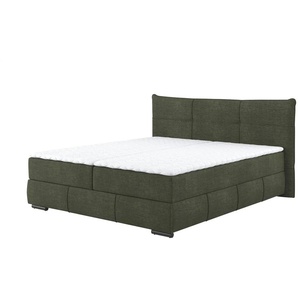 Boxbett mit Stauraum  Margam ¦ grün ¦ Maße (cm): B: 205 H: 109
