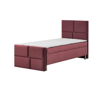 Boxbett mit Bettkasten Adria ¦ rot ¦ Maße (cm): B: 90 H: 110