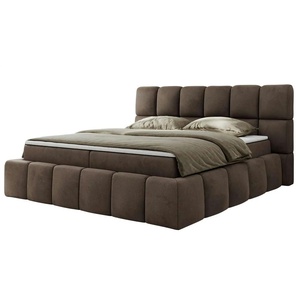 Boxbett mit Bettkasten - braun - Materialmix - 154 cm - 113 cm | Möbel Kraft