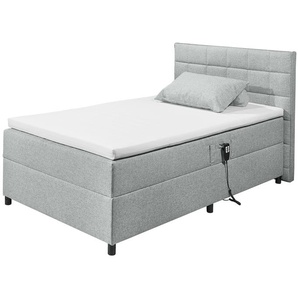 Boxbett mit Motor  Mawdesley ¦ grau ¦ Maße (cm): B: 131 H: 112 T: 210.0