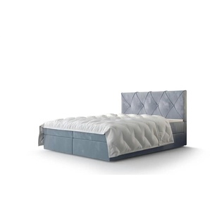 Boxbett mit Stauraum Altea ¦ blau ¦ Maße (cm): B: 160 H: 102