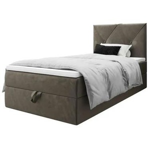 Boxbett mit Stauraum Altea ¦ braun ¦ Maße (cm): B: 90 H: 102