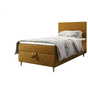 Boxbett mit Stauraum Flo ¦ gelb ¦ Maße (cm): B: 100 H: 114