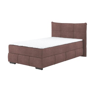 Boxbett mit Stauraum - rot - Materialmix - 145 cm - 109 cm | Möbel Kraft